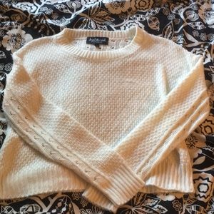 Cream cropped sweater